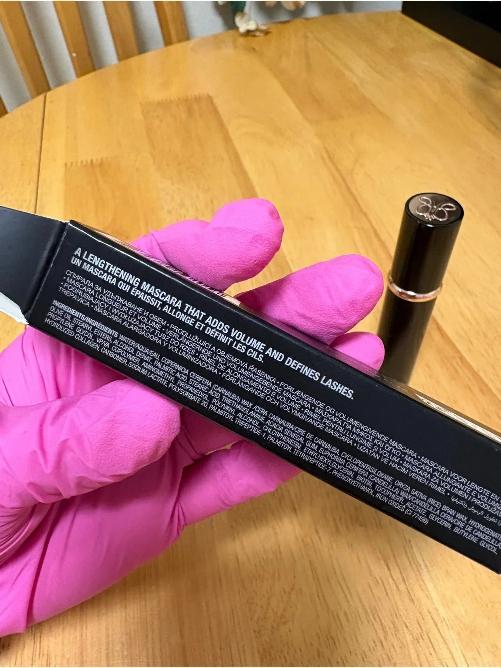 Anastasia Beverly Hills Lash Sculpt Lengthening & Volumizing Mascara, Travel Sz